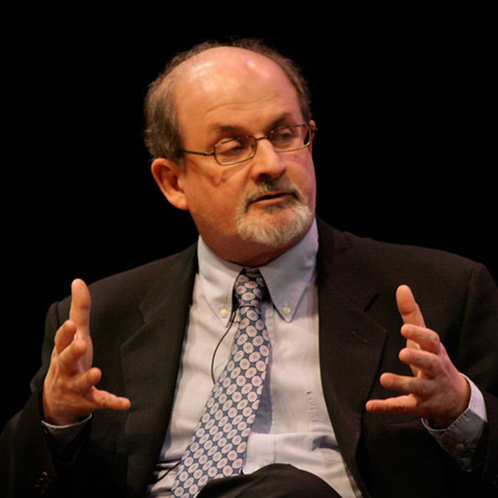 Salman Rushdie at the Asian Society, 2008 (Creative Commons licence)